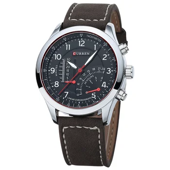CURREN Mens ceasuri de Top de brand de ceasuri de lux pentru bărbați de Înaltă Calitate din Piele Impermeabil Cuarț Încheietura Ceasuri Pentru Barbati Relojes Hombre 2020