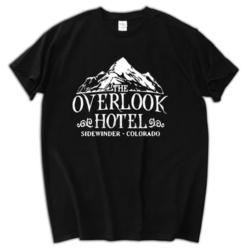 Overlook Hotel amuzant film de groaza ' 70 ' 80 ' shining cu jack înfiorător slasher horror retro vintage Mens T-shirt