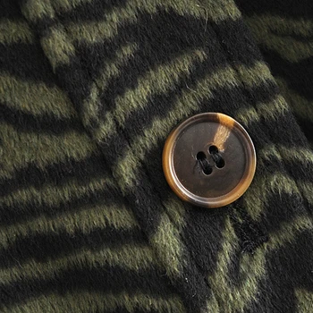 2021 Toamna Iarna Vintage Zebra Print Shirt Jacket Pentru Femei Chic Butonul Vrac Cald Strat De Sex Feminin Casual Sacouri Topuri Doamnelor