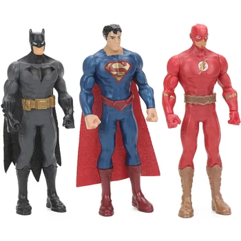 Cutie Original 15cm Jucarii benzi Desenate Justice League Figura Flash Batman Superman PVC Cifrele de Acțiune de Colectare de Jucării Păpuși Model