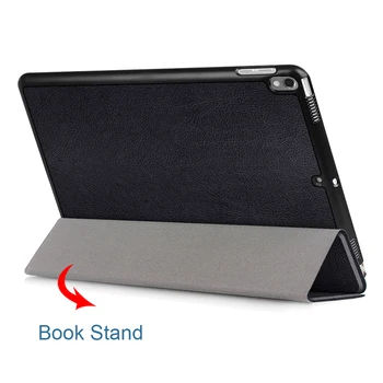 MTT Tableta Caz pentru iPad Pro Air 10.5 inch 2019 Magnetic din Piele PU Flip Folio Stand Capacul de Protecție Inteligentă Funda A1701 A1709