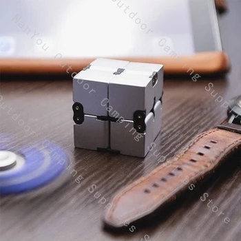 Creative Uncompression Decompresie Jucării Nelimitat Cub Infinity Cub Puzzle pentru Adulți Pătrate Juca EDC în aer liber Instrument de Buzunar