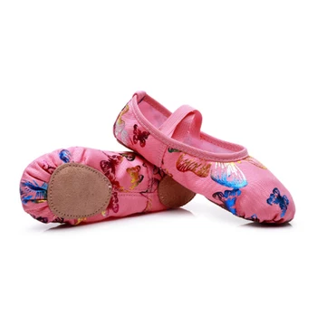 Hipposeus Profesionale De Copii Pantofi De Balet Pentru Fete Punct De Dans Papuci Femei Doamnelor Dans Pantofi De Salsa De Pantofi Arc