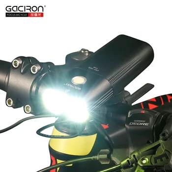 GACIRON 400-1800 Lumeni Față de Bicicletă Lumina USB Reîncărcabilă Ciclism Far Lanterna MTB Biciclete Rutier Impermeabil LED Lampă de Cap
