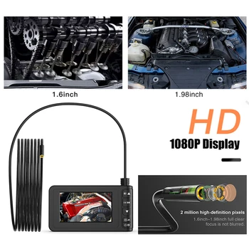 Industriale Endoscop Full HD 1080P de Reparații Auto Puncte de Inspecție Camera IP67 rezistent la apa 4.3 inch Ecran LCD Color de Șarpe Camera