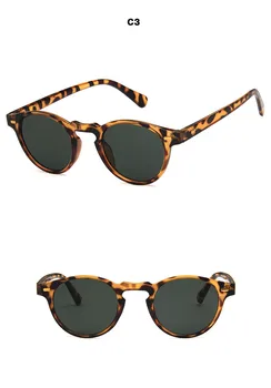 2019 Noua Moda Rotund Lentile Clare ochelari de soare Cadru Gregory Peck Designer de Brand bărbați femei ochelari de soare retro gafas oculos