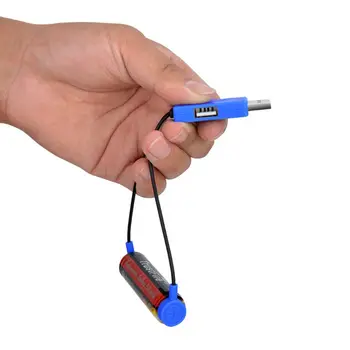 Magnetic USB Baterie Încărcător Adaptor pentru 26650 21700 20700 18650 16340 Li-ion Baterie Reîncărcabilă telefon Mobil Încărcător de Urgență