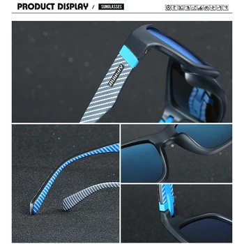Dubery Polarizat ochelari de Soare Piața pentru Bărbați Sport în aer liber Conducere Ochelari de Soare Femei Cumpărături Nuante, Cu acces Gratuit la Cutie