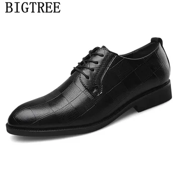 2020 Bărbați Italieni Formale Pantofi Din Piele Pantofi Oxford Pentru Barbati Costum De Birou De Afaceri Pantofi Barbati Zapatos De Hombre Scarpe Uomo Eleganti