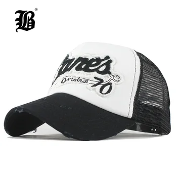 [FLB] Noi Bărbați Baseball Cap de Imprimare de Vară Plasă de Cap Pălării Pentru Bărbați, Femei Snapback Gorras Hombre Casual Hip Hop Capace Tata Pălării F174