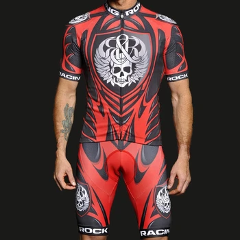 Rock racing 2020 bărbați ciclism jersey vara haine cu maneci scurte ropa maillot hombre ciclismo 2020 bicicleta MTB salopete seturi scurte