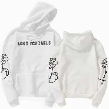 Te iubesc Tricoul k-pop bangtan boys te iubesc hoody pulover de transport noi sosesc Tricoul Tumblr hoody
