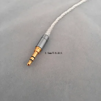 Scurt casti cablu diy cască de sârmă 45cm-50cm mmcx ie80 im50 ue900 tf10 A2DC