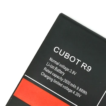 Original R 9 2600mAh Pentru CUBOT R9 Telefonul In Stoc Baterie de Înaltă calitate+numărul de Urmărire