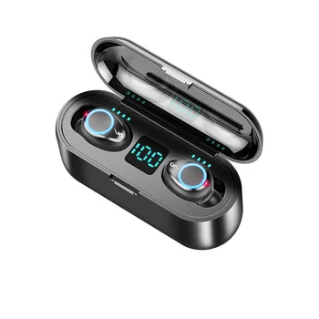TWS Bluetooth V5.0 Căști Stereo 3D Sport fără Fir Căști cu Microfon Dual