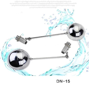 DN15 Oțel Inoxidabil Ventil Rezervor de Apă de Nivel de Lichid de Ajustare Float Ball Valves Dia 17mm,Lungime 37.5 mm de Înaltă Calitate
