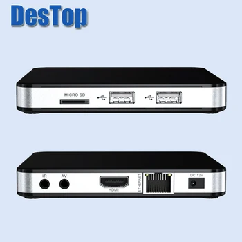 Original Mini Set Top Box TVIP 605 Cutie Linux 4.4 Doppio Sistema de sprijin H. 265 1920x1080, 3840x2160 quad core tvip 605 FIERBINTE de VÂNZARE