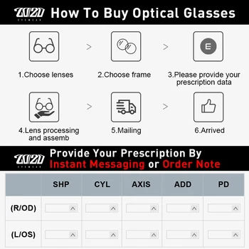 20/20 Design de Brand Bărbați Aliaj de Titan Optic Ochelari Cadru Ultrausor Pătrat Miopie baza de Prescriptie medicala Ochelari HT24-72