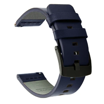 Autentice din Piele de curea de Ceas Curea pentru Samsung Galaxy Watch 42 46mm de Viteze S3 Sport WatchBand de Eliberare Rapidă 18 20 22 24 mm,Z26