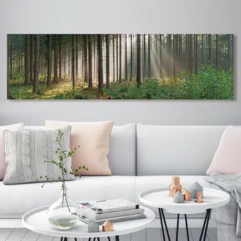 BANMU 6 Tipuri de Peisaj Natura Arta de Perete, Tablouri Canvas Decor Acasă Pădure Pădure de Bambus Printuri pentru Decorare Dormitor