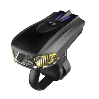 Bicicleta de Lumină Inteligent de Detectare a Vibrațiilor Față de Bicicletă Lumina USB Reîncărcabilă de Mare Putere Impermeabil de Siguranță Lampa de Avertizare Bicicleta Accessori