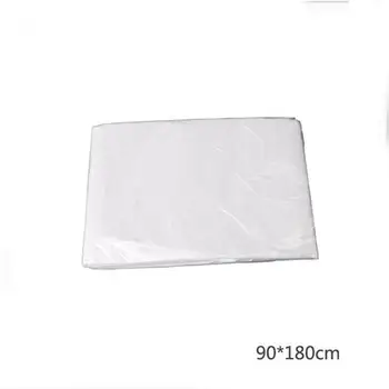100buc/set 90x180cm Plastic Transparent Confortabile, Impermeabile de unica folosinta, Masaj, Spa, Salon de Pat Acoperi Masa de Foi de Textile de Casa