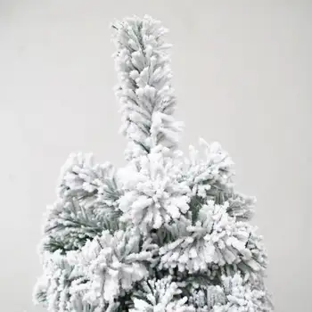 Pom de Crăciun Artificial Cu Metal Pliabil Stea s-au înghesuit alb Pom de Crăciun Decoratiuni Petrecere Pom de Anul Nou Scene de Decor