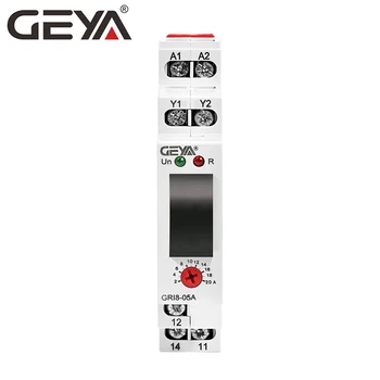 NOI GEYA GRI8-05 AC sau DC Releu de Monitorizare a Curentului direct prin 2A-20A AC24V-240V Supra-curent, Sub-curent de Protecție