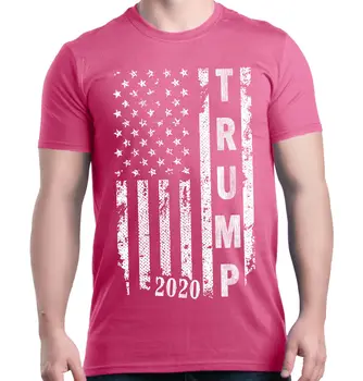 Trump 2020 Cu statele UNITE ale americii de Pavilion T-shirt Donald America Politice Tricouri harajuku amuzant tricouri