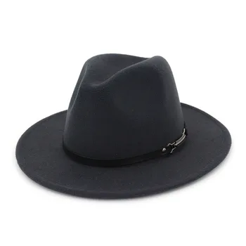 ZLD Rece lână de Vest Bărbați Pălării de Cowboy Parasolar femei fermiera Capac de Călătorie de Performanță Vest Pălării Chapeu Cowboy Casual