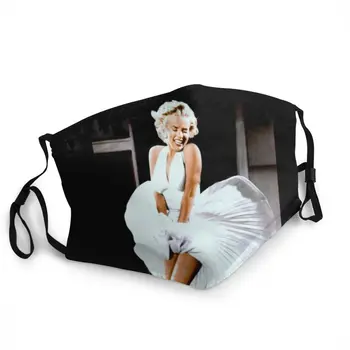 Drăguț Marilyn Monroe Masca De Praf De Unică Folosință Masca De Fata Capac Protecție Pentru Bărbați Mască De Gura-Mufla