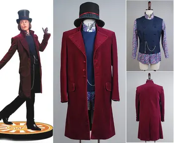 Film Cosplay Charlie și Fabrica de Ciocolată a lui Willy Wonka Costum Cosplay Costum Complet de Costume de Halloween
