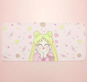 1 buc vânzare Fierbinte Desene animate Sailor Moon Mouse Pad Pad Tastatură Tabelul mat minunat Mousepad figura jucării pentru copii cadouri