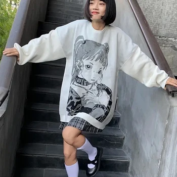 Gât Pulover Femei coreene Elegant Solid Cașmir Pulover Supradimensionat Cald Gros de sex Feminin Pulovere Topuri haine jumper pull jersey