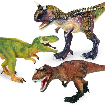 Copii de Simulare Dinozaur Model Mare din PVC Moale Tyrannosaurus Ox Dragon Toy Colectia pentru Copii Jucarii si Cadouri