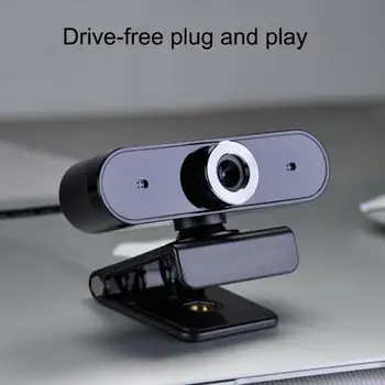 Full HD Web Cam Pentru Desktop PC, Laptop apeluri Video de Rețea de Calculator, Webcam-ul Disk-free Auto Focus Camera Cu Microfon