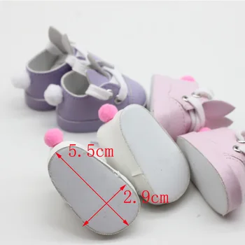 5CM din Piele PU Mini Toy Pantofi Pentru EXO Păpuși se Potrivesc Pentru 14,5 Inch Papusa Ca Pentru BJD Accesorii Fata de Păpuși Jucarii Cadou