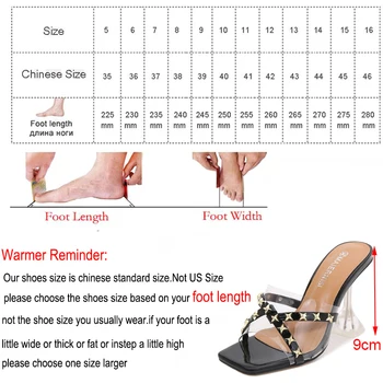PVC Transparent Tocuri sex Feminin Gură de Pește sandale Papuci Femei Sandale de Dimensiuni Mari Tocuri inalte Sexy Nou