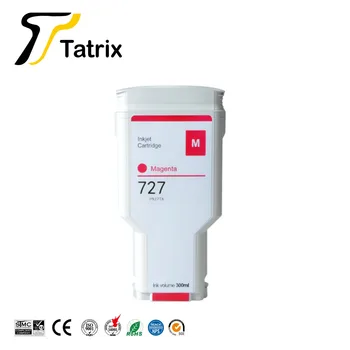 Tatrix fot hp 727 de Culoare Premium Compatibil Cartuș de Cerneală pentru HP DesignJet T920 T930 T1500 T2500 Printer