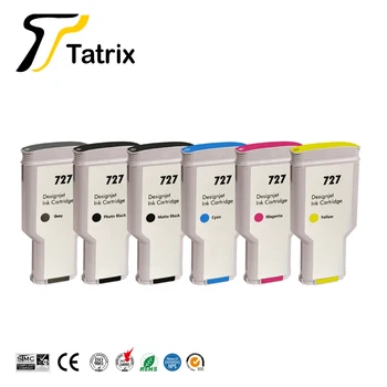 Tatrix fot hp 727 de Culoare Premium Compatibil Cartuș de Cerneală pentru HP DesignJet T920 T930 T1500 T2500 Printer