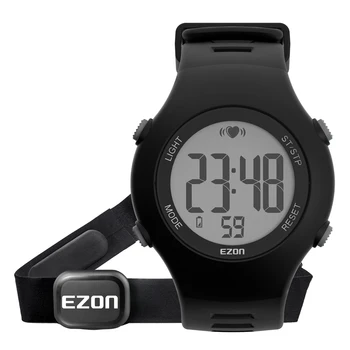 EZON T037 Brand Monitor de Ritm Cardiac în aer liber, Ceas Sport pentru Femeile Om 50M Impermeabil Ceas Digital de Înot de Funcționare Ceas
