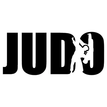 Masina Autocolante Decor Motocicleta Decalcomanii de Judo Sport Wrestling Luptator Moda Accesorii Decorative Creative PVC,19cm*8cm