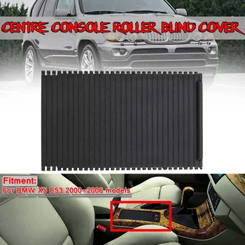 X5 negru Auto Interior Consola centrală cu Role Orb Capac Pentru BMW X5 E53 2000-2006 Mașină de Cana de Apa Rack de Stocare 51168402941 51168408026