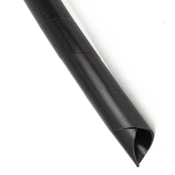 5.5 m 12mm Negru spirală de Sârmă Organizator Folie de Ambalaj Cablu carcasa Mâneci Lichidare conducta de ambalaj trupa Tub Flexibil Gestiona Cablu
