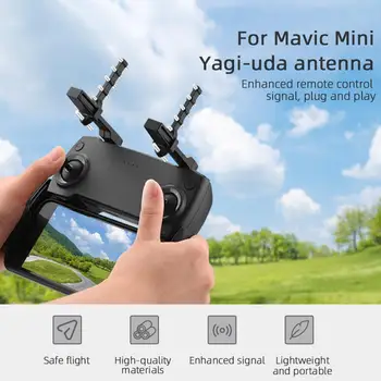 2 buc Controller Yagi Amplificator de Semnal de Antenă Range Extender Pentru DJI Mavic Pro 2 Mavic Mini Drona Transmițător Extensie de 2,5-3,5 KM