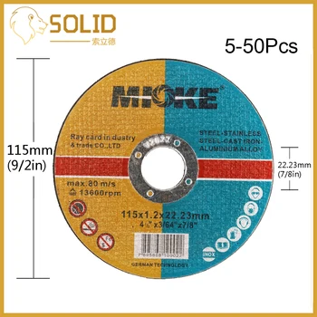 5-50Pcs Metal Inoxidabil de Tăiere Discuri 115mm Tăiat Roți Clapeta de Slefuire de Slefuire Discuri Polizor unghiular Roții