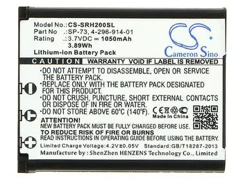 Cameron Sino Bateriei pentru Sony WH-1000XM2, SRS-BTS50, MDR-1000X, MDR-1ABT Înlocuire 4-296-914-01, SP73, SP-73 1050mAh