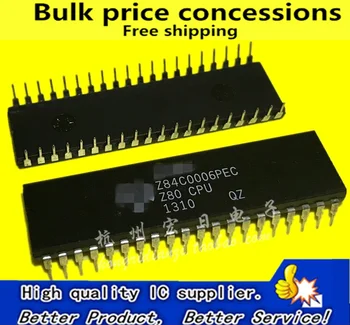 Transport gratuit 5PCS/LOT Z84C0006PEC Z80 CPU DIP-40 Microprocesor circuit integrat cip