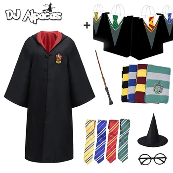 Godric Uniformă Cadou De Hârtie Colegiul Sac Hermione Cosplay Costum Adult Versiune Pentru Copii Petrecere De Halloween Roba Costum