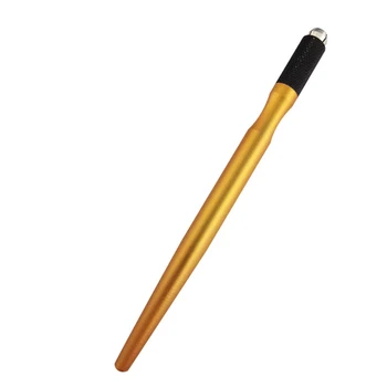 10buc Profesionale Tebori Microblading creion pentru machiaj permanent mașină de Argint/Aur Manuală spranceana pen Make up